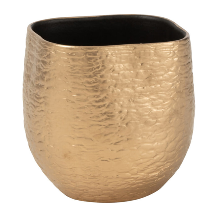 J-Line cache-pot Audrey - céramique - or - extra small - 2 pièces - Ø 16.5 cm