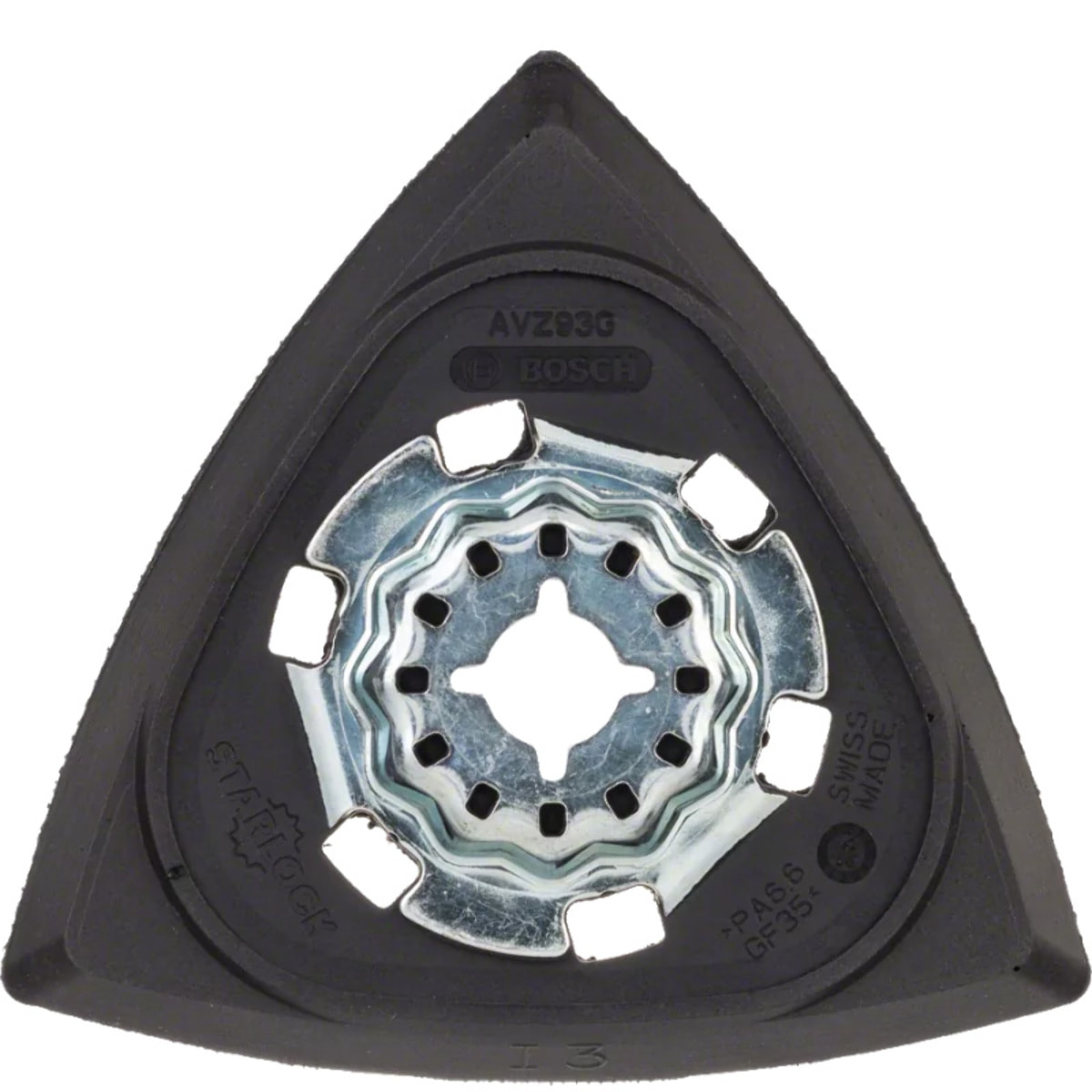 Plateau Delta de ponçage Starlock PRO , Ø93mm , AVZ93G - BOSCH - 2608669125