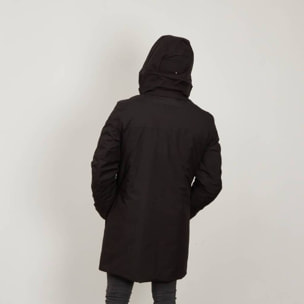 Abrigos Hombre de la marca GEOX  modelo M CLINTFORD LONG JKT NEGRO