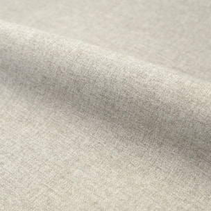 Lit double avec coffre 160x200 cm en tissu gris/beige - Tilly