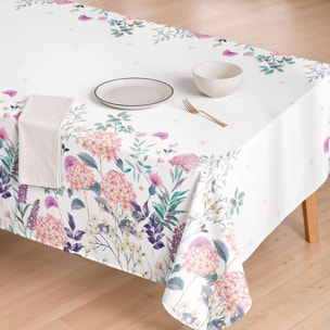 Mantel antimanchas FIORENZA MULTICOLOR - 100% algodón