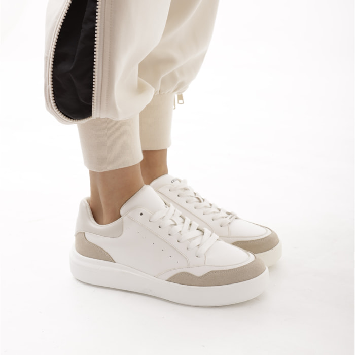 SNEAKERS WAVE CHOCOLA' BIANCO/GRIGIO