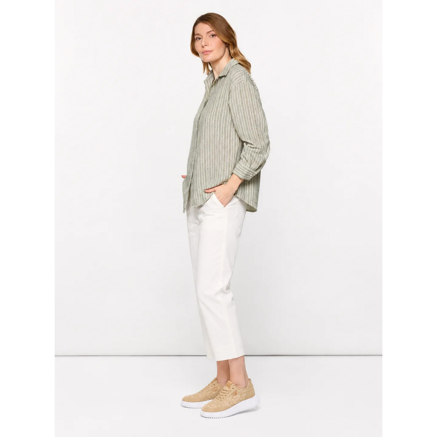 Blusa Manga Larga Verde - Bitania