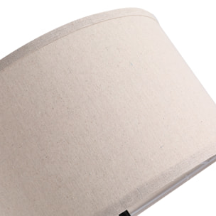 Lampadaire trépied style scandinave 40 W max. dim. 45L x 45l x 152H cm bois de pin lin beige