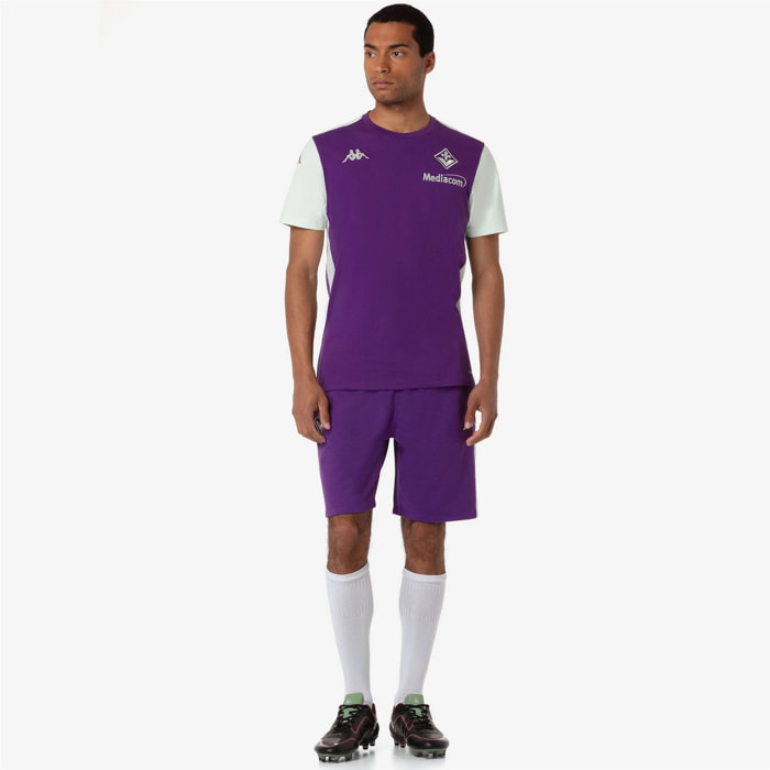 T-Shirts & Top Kappa Uomo Aybat 8 Fiorentina Viola