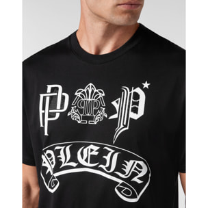PHILIPP PLEIN Camiseta de cuello redondo y manga corta GOTHIC PLEIN