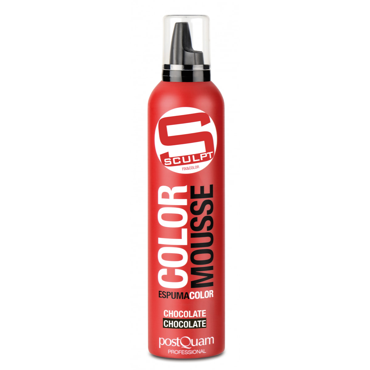 Mousse couleur chocolat 300 ml.