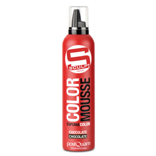 Mousse couleur chocolat 300 ml.