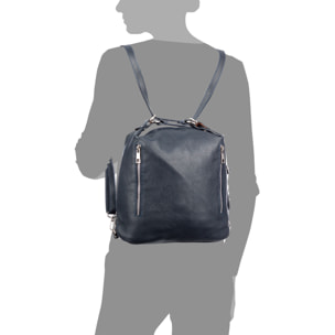 Bagnoli zaino e borsa a spalla donna. Pelle autentica Dollaro.