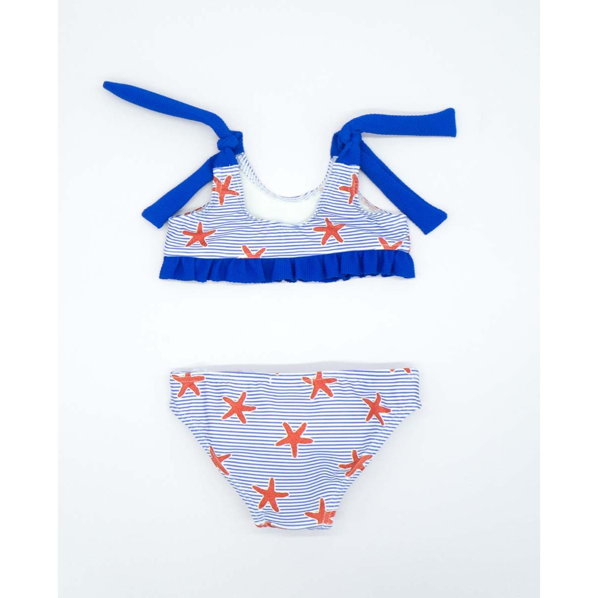 BIKINI RAYAS CON ESTRELLAS ROJAS