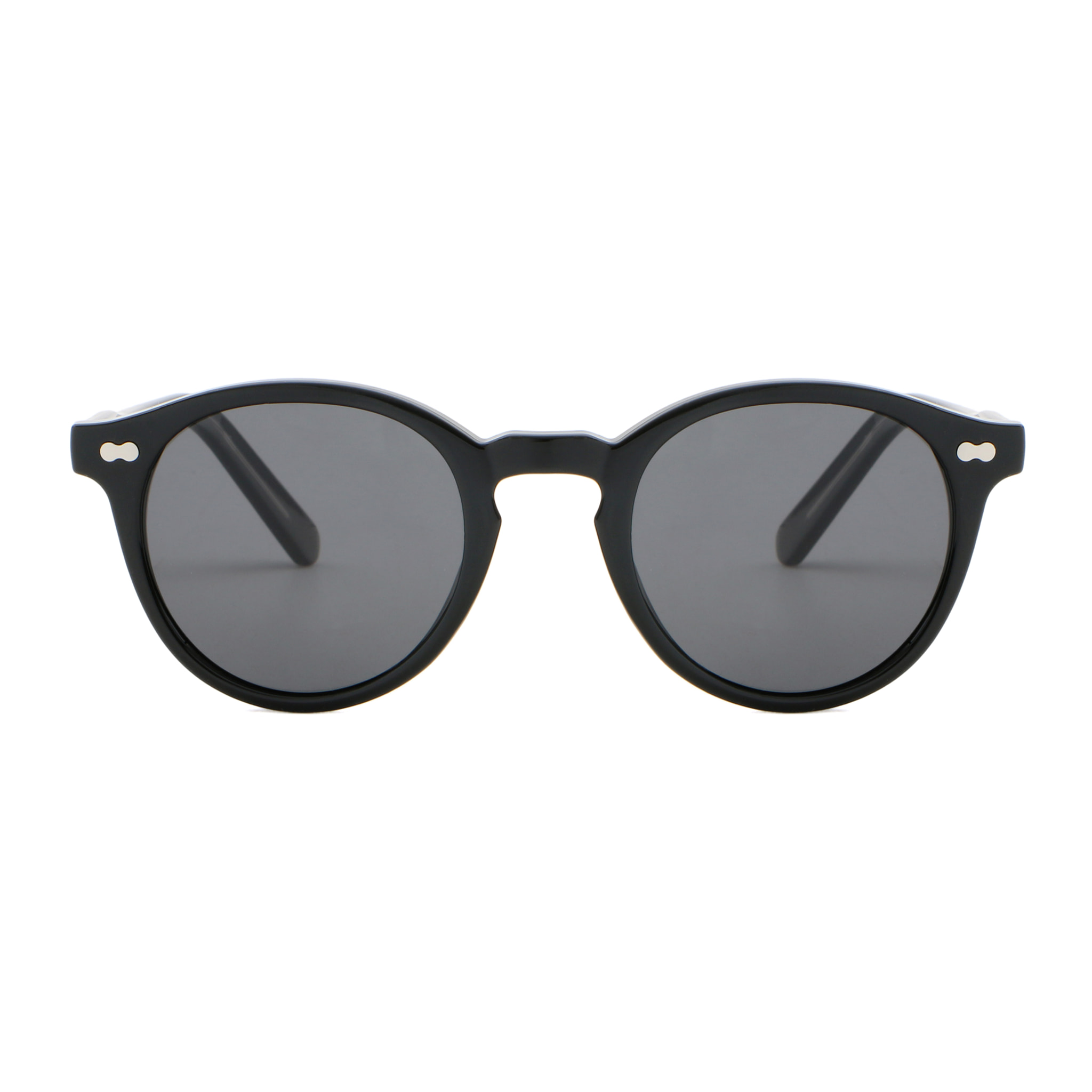 Gafas de sol OCEAN BOWIE - Negro brillante / Ahumada