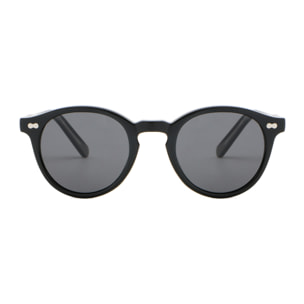 Gafas de sol OCEAN BOWIE - Negro brillante / Ahumada