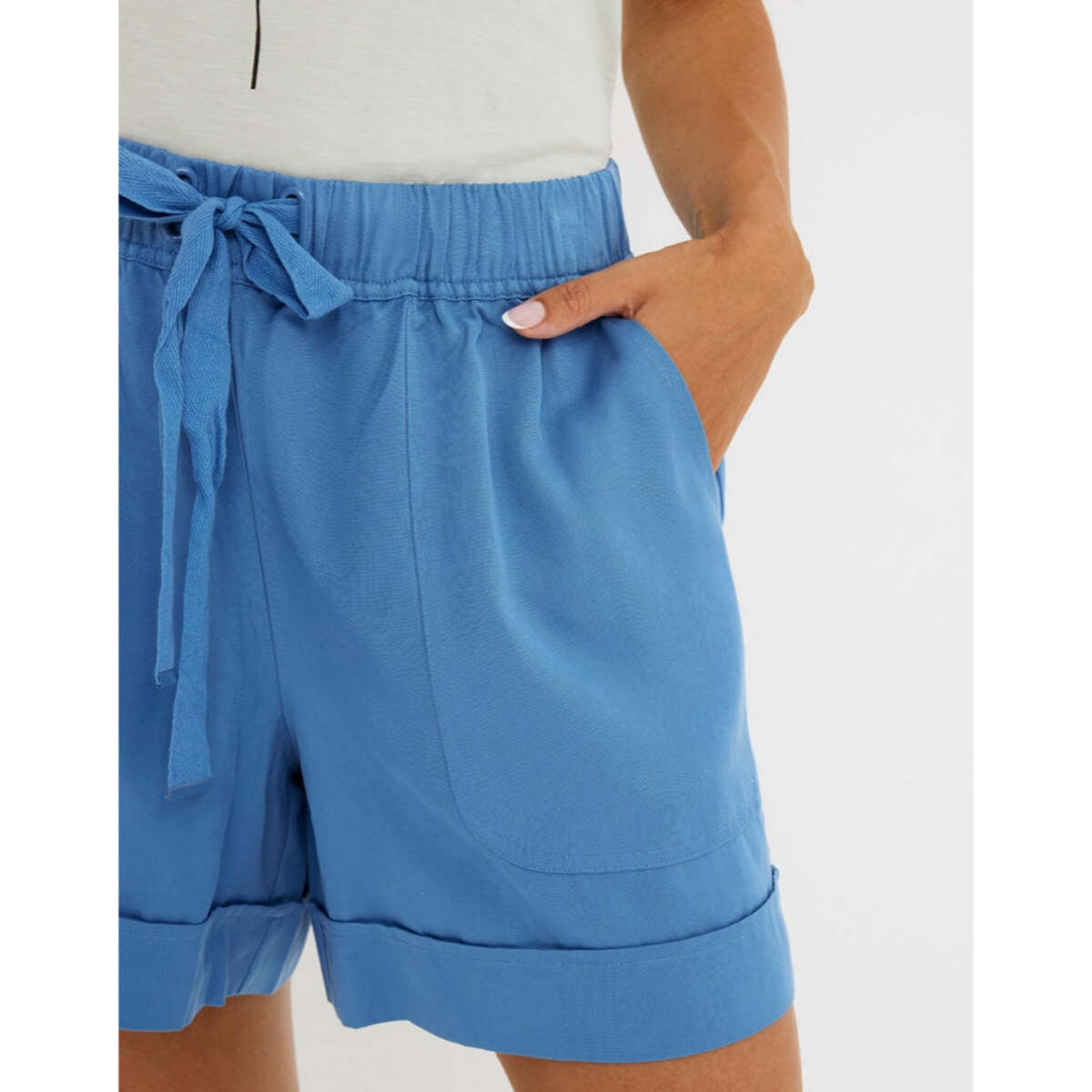 Bermuda Tencel Azul - Ducano