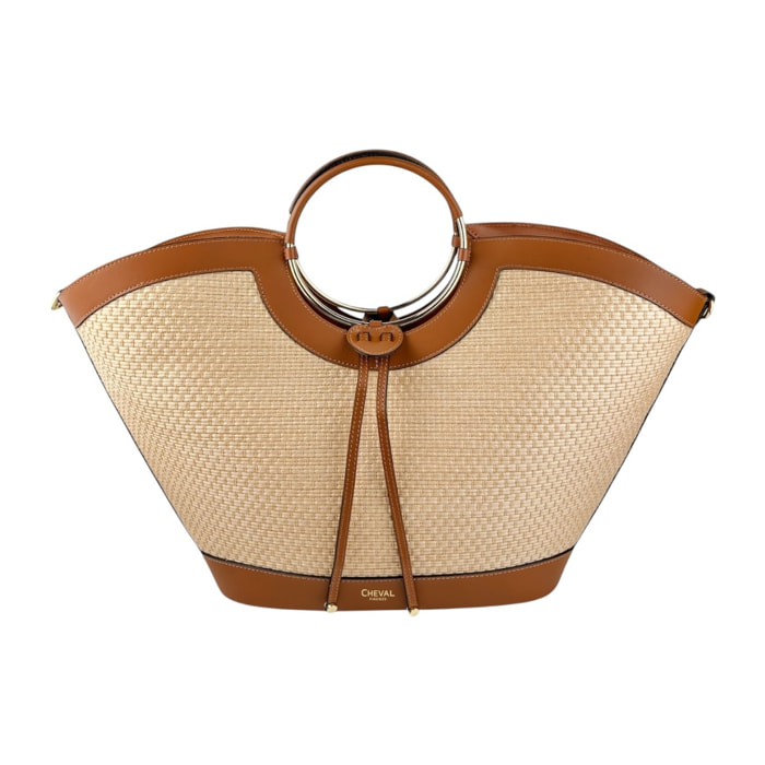 Borsa a mano Cheval Firenze Clara S/S Cuoio
