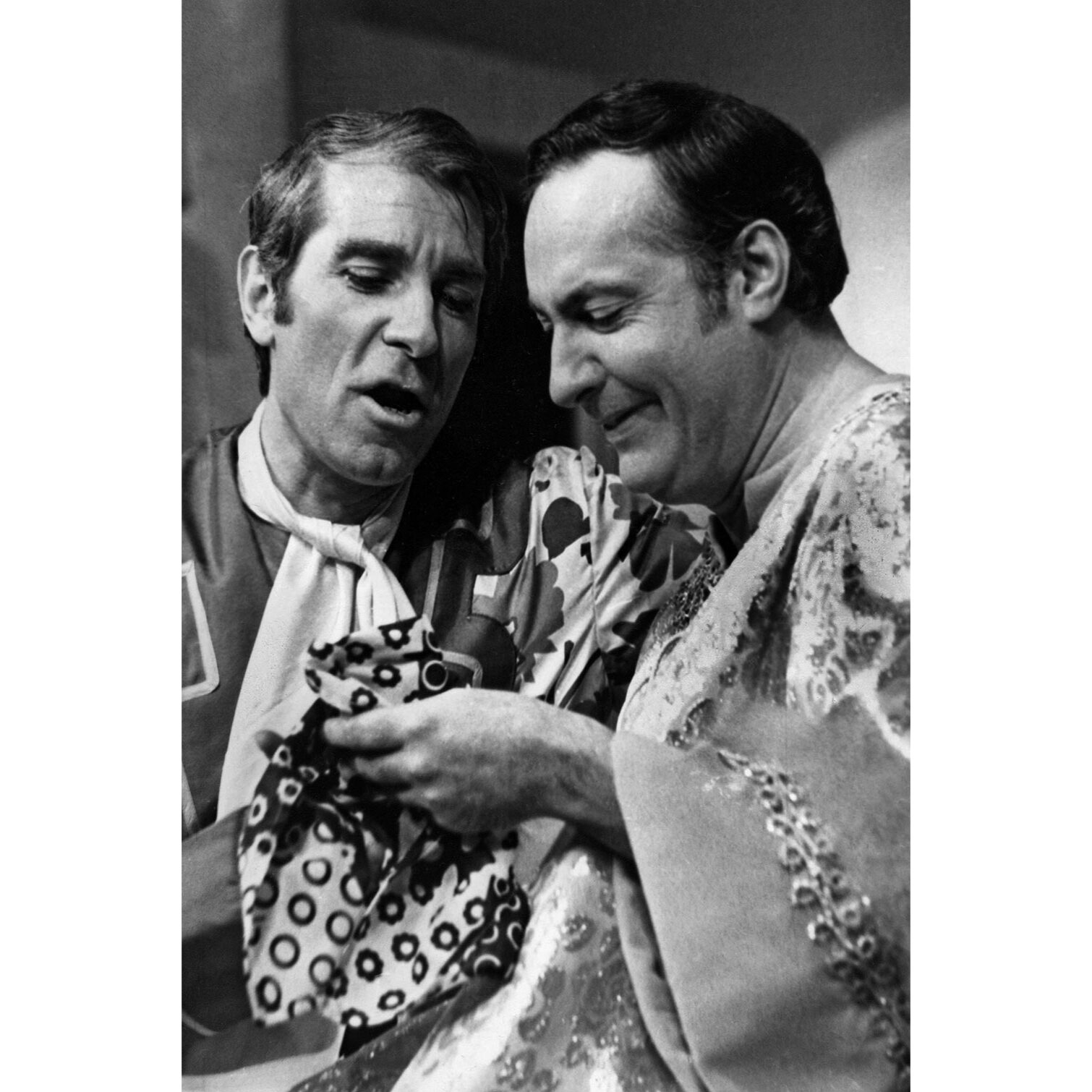 Tableau michel serrault et jean poiret Toile imprimée