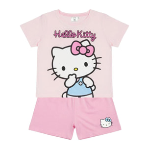 Conjunto 2 Piezas Hello Kitty - Color Rosa Claro