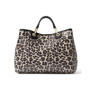 Borsa a mano  da donna In Poliestere e Poliuretano Prodotto artigianale 37x27,5x15 cm