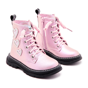 Stivali Cuori Lacci