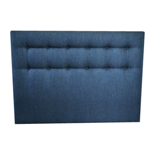 Tête de lit capitonnée CRÉPUSCULE - bleu marine