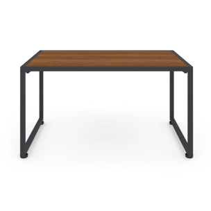 Salon de jardin Ozéa 4 places gris et cordage