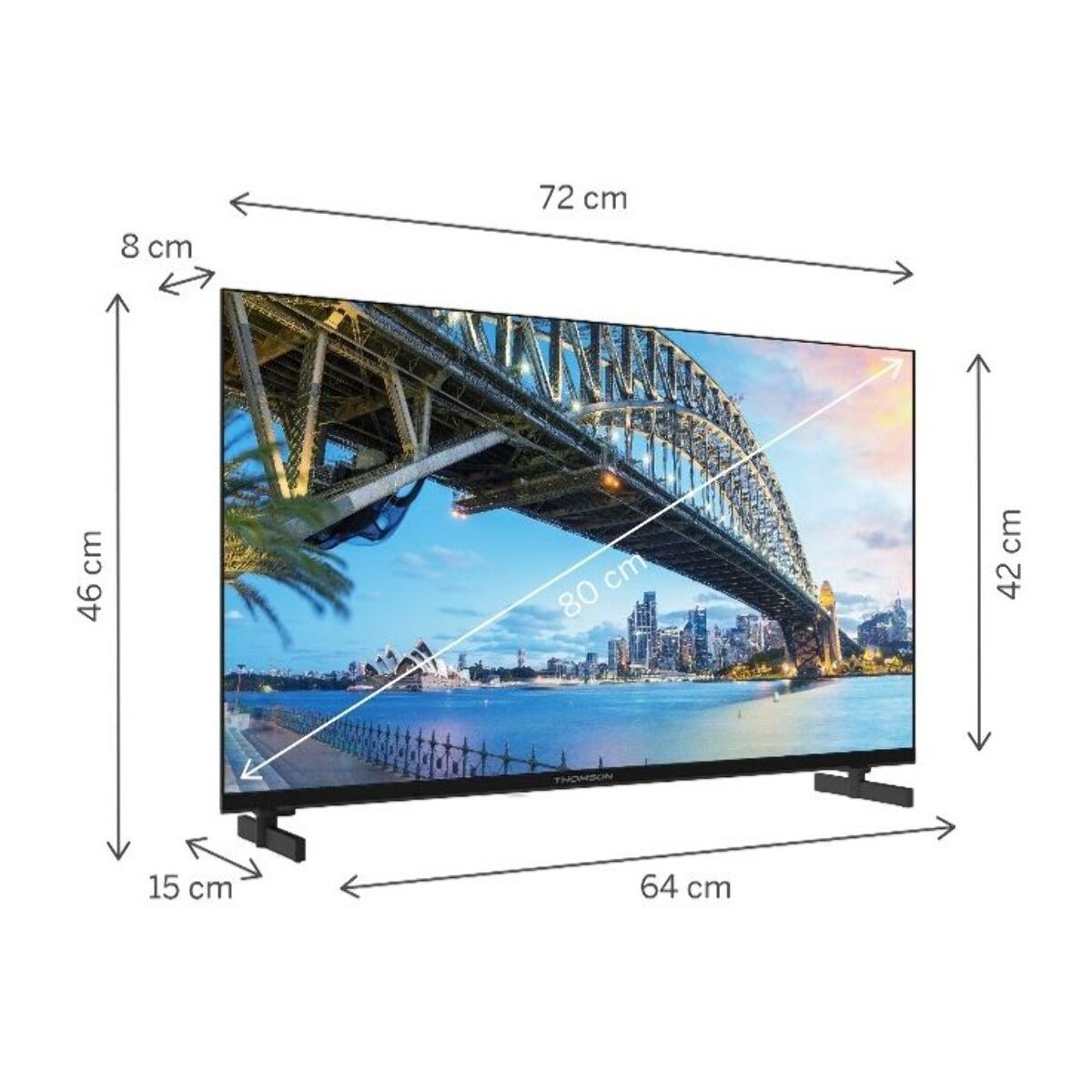 TV LED THOMSON 32HG2S15 - 32 pouces (80cm)