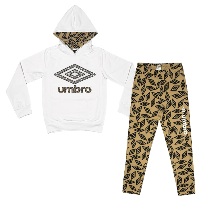 Tuta Ragazza UMBRO Cotone Leggero Primavera - 8 / 16 Anni