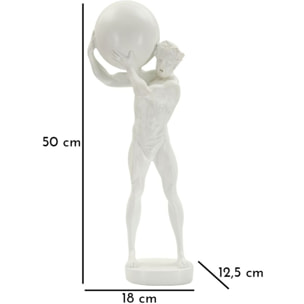 STATUETTA ATLAS CM 18X12,5X50