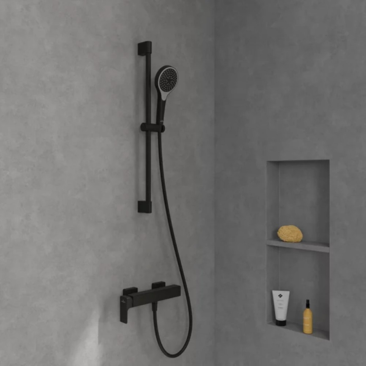 Mitigeur mécanique douche Subway 3.0 Matt Black