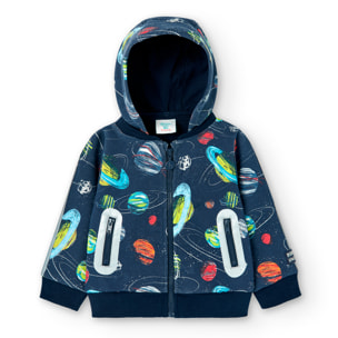 Chaqueta felpa de bebé niño -BCI