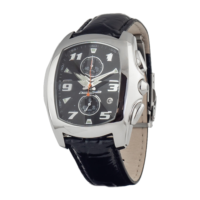 Reloj Chronotech CT7895M-62 Hombre Analogico Cuarzo con Correa de Piel