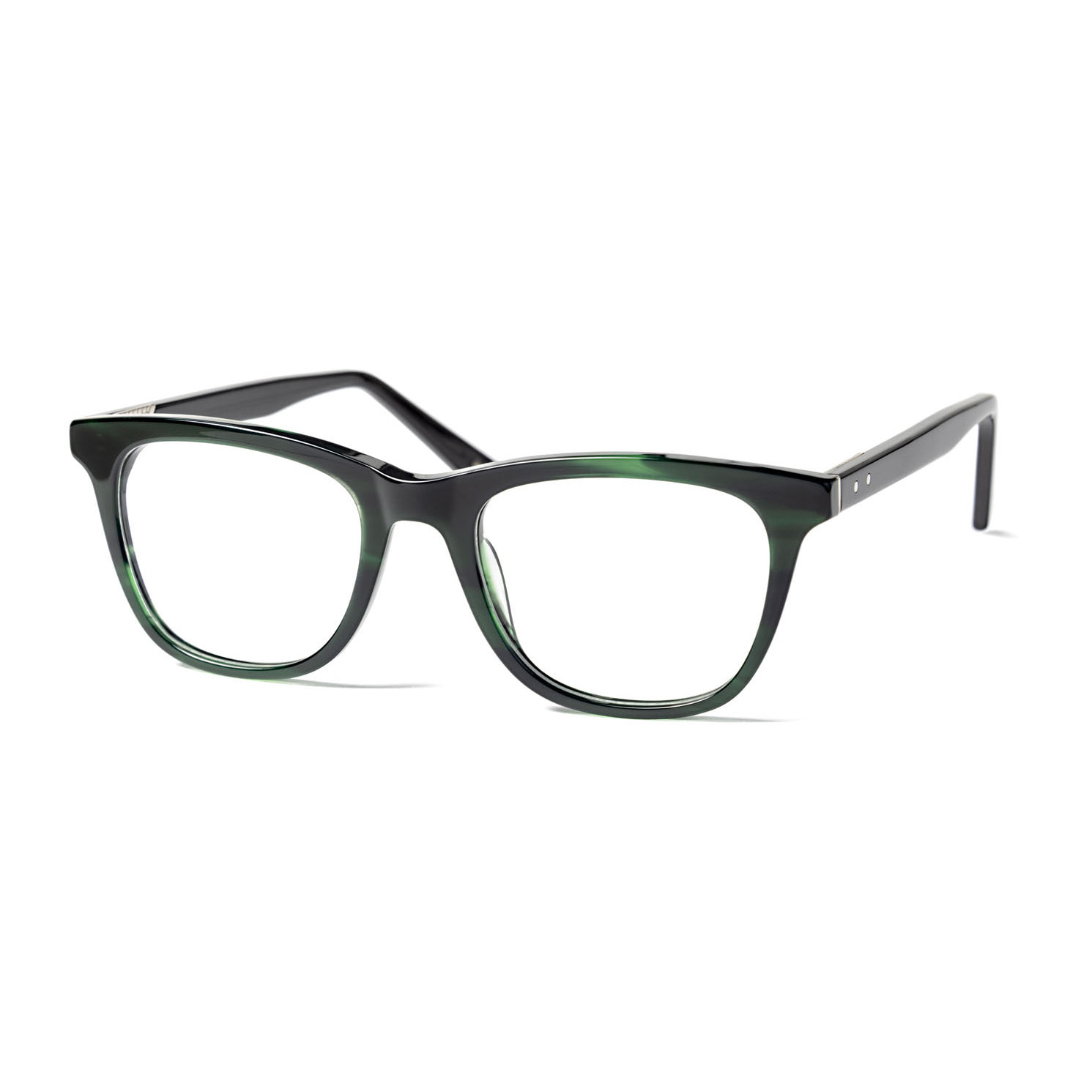 Gafas de sol OCEAN BERLIN - Plana verde con patillas metálicas doradas