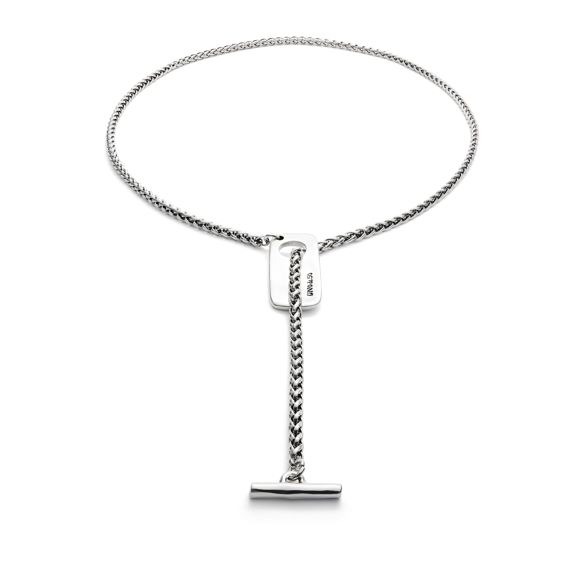 Colgante SER NATURAL PLATEADO U