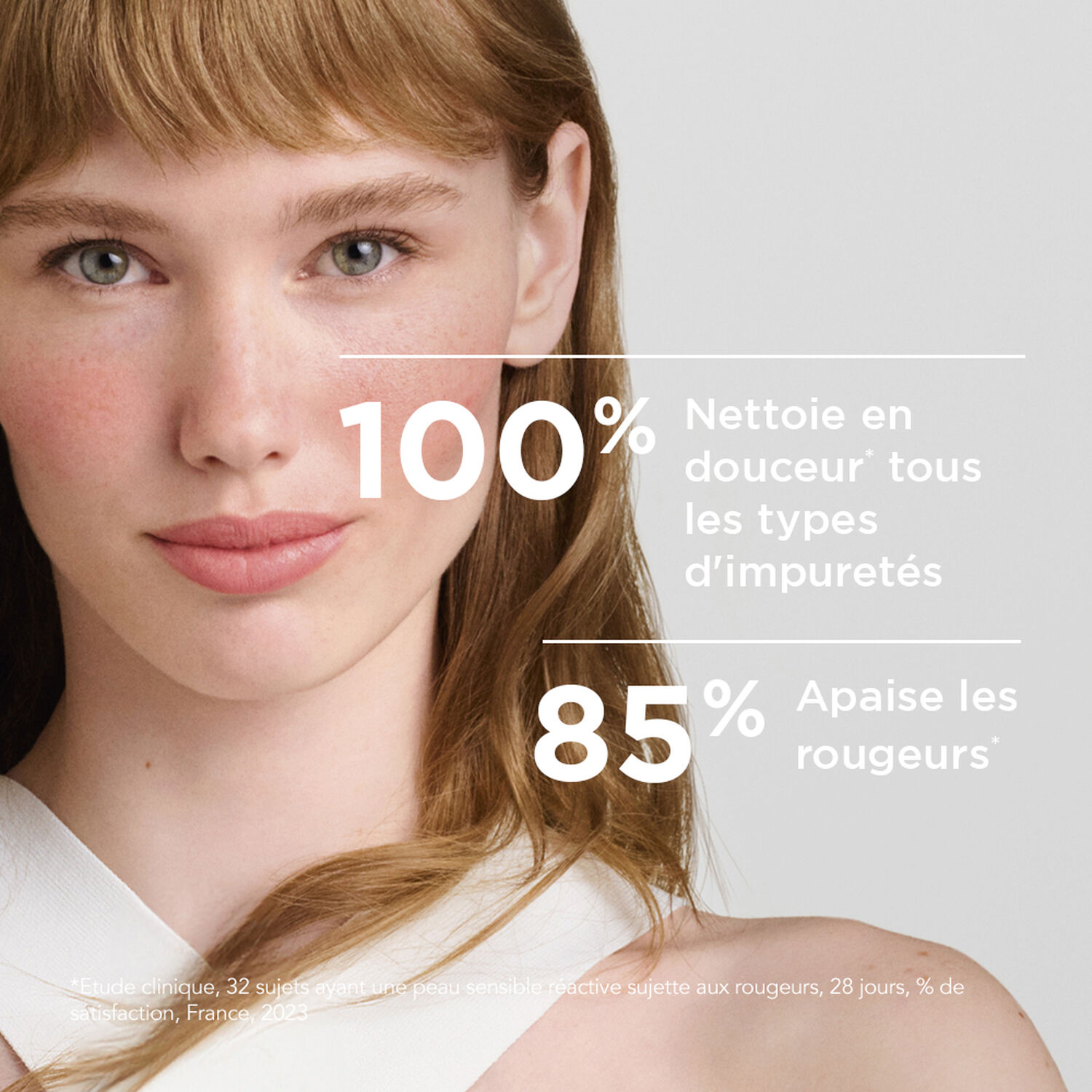 Crealine AR+ - Gelée Micellaire - Nettoyant anti-rougeurs démaquillant apaisant
