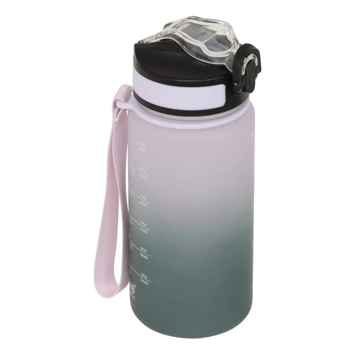 Gourde avec paille 0,6L