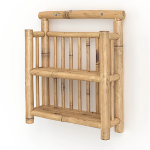 Petite étagère suspendue en bambou - Bami