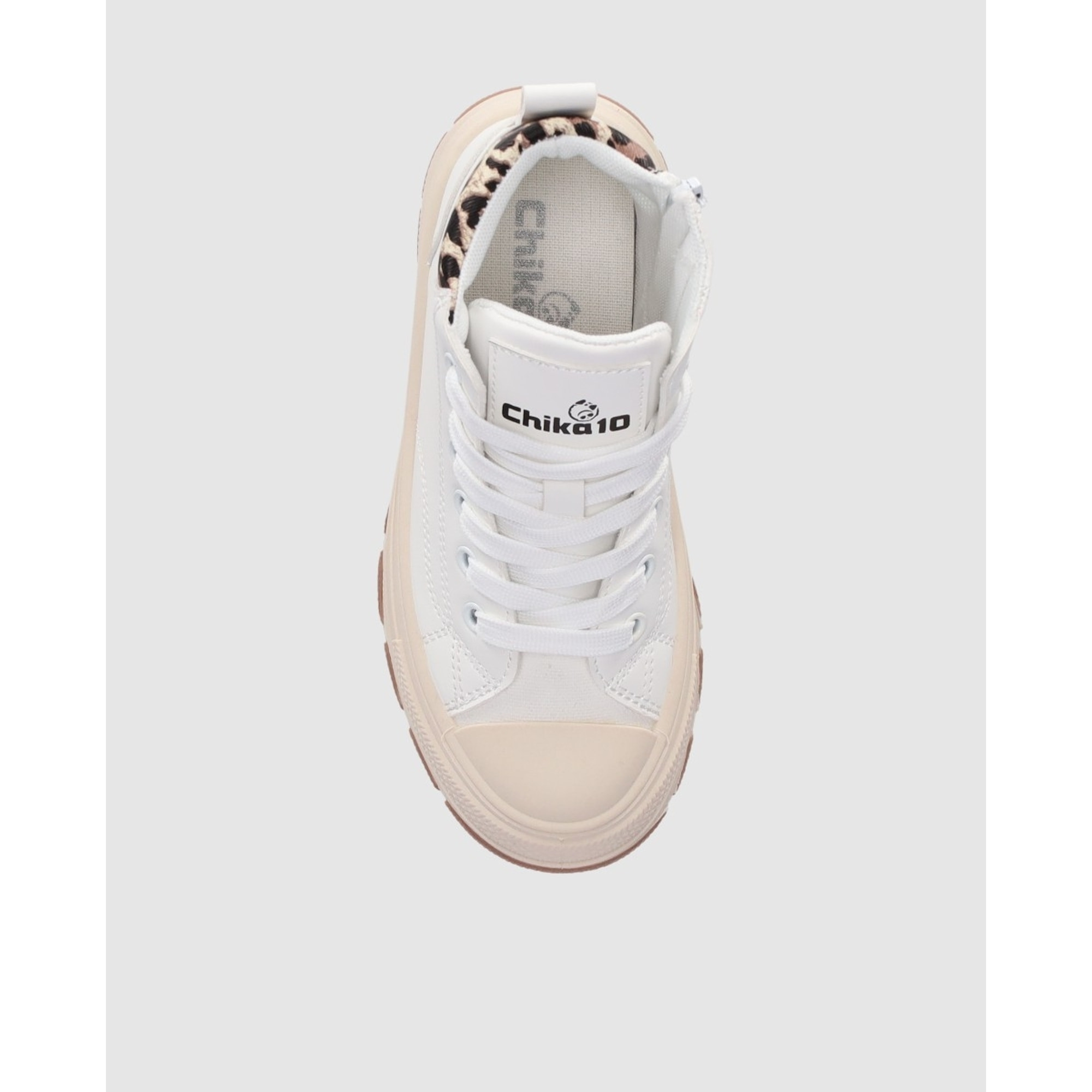 Deportivos - Blanco - Tacón: Bajo