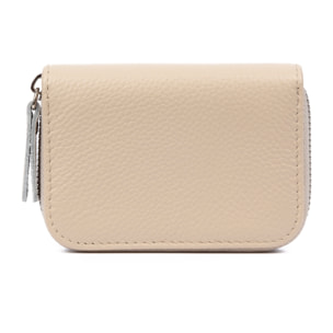 Balocco cartera tarjetero mujer. Piel auténtica Dollaro.