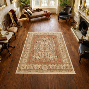 Authentique Tapis d'Orient fait main en soie NITE