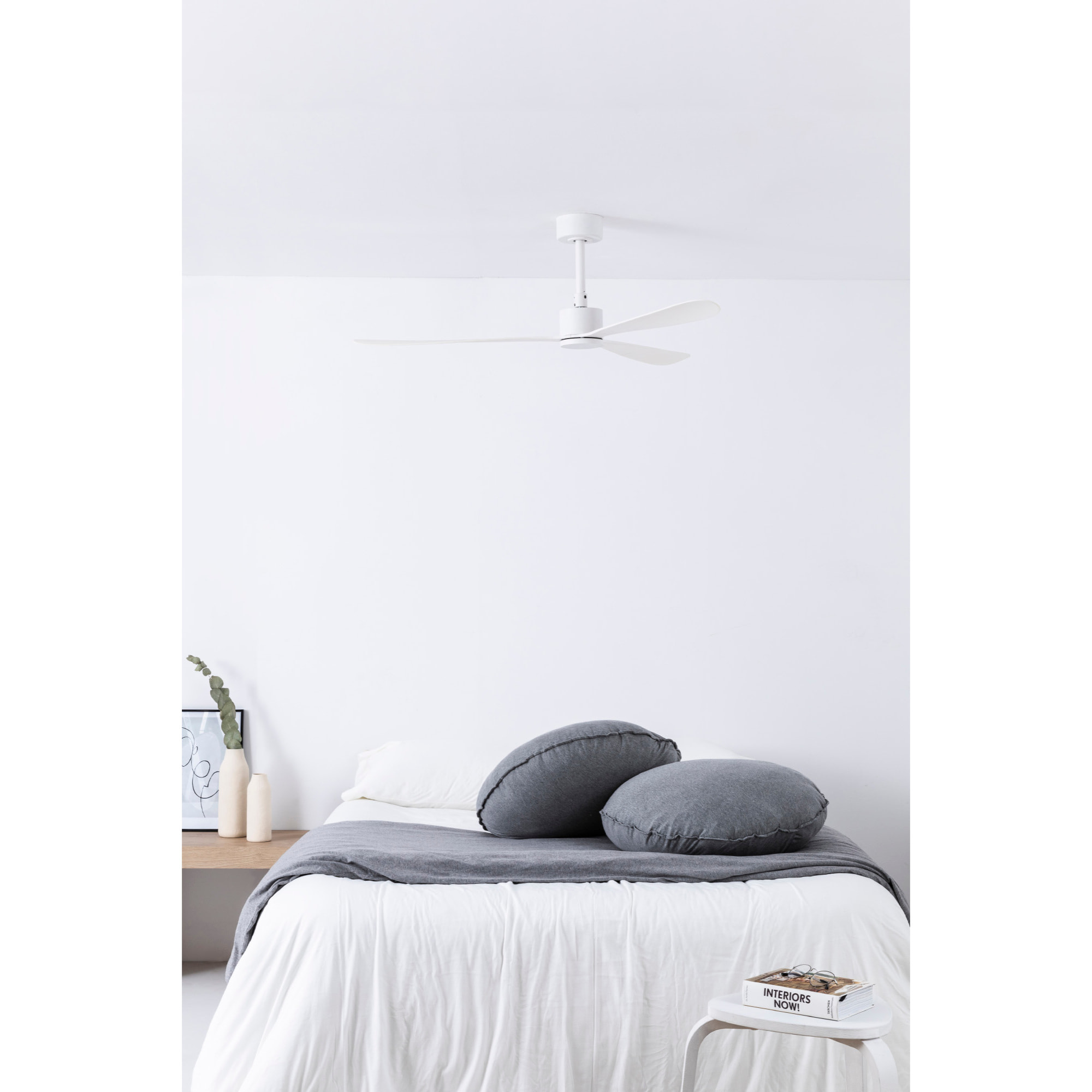AMELIA L Ventilateur de plafond blanc TUYA