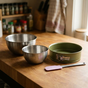 Zenker Set pâtisserie moule à manqué cire de carnauba