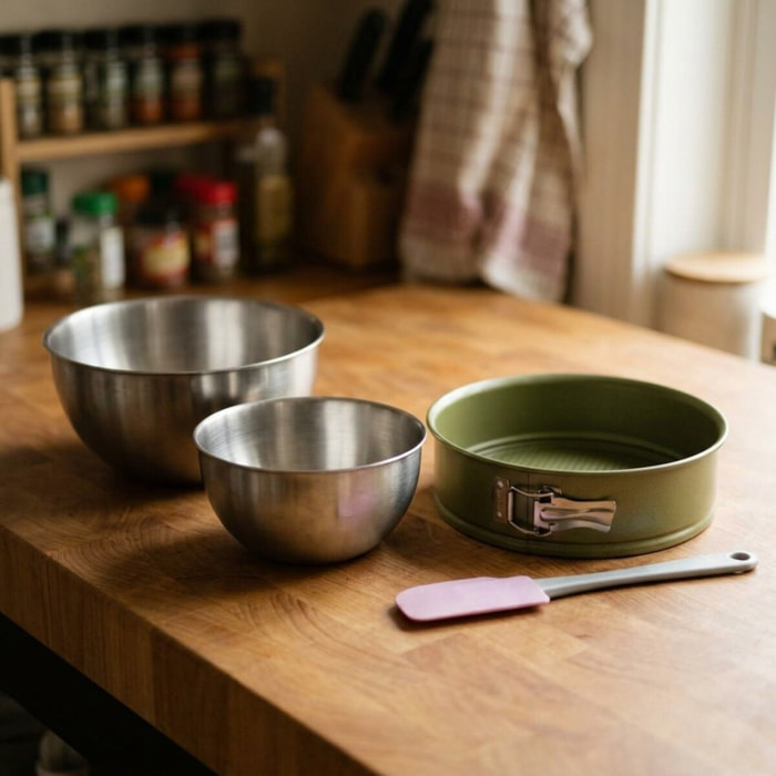 Zenker Set pâtisserie moule à manqué cire de carnauba