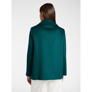 Elena Mirò - Abrigo cruzado - Verde