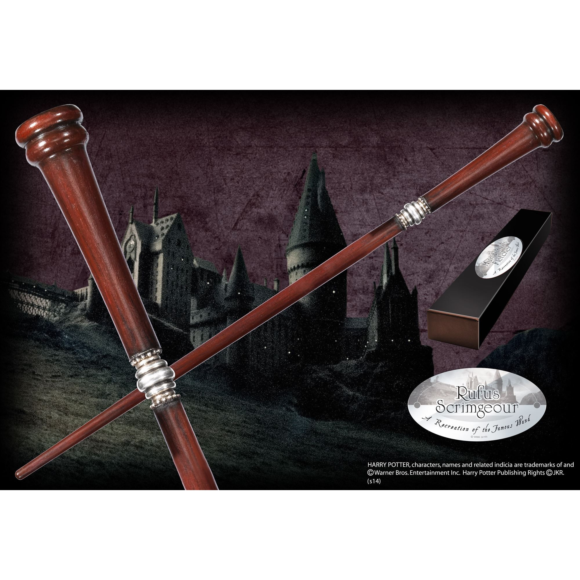 Harry Potter Bacchetta Magica Character Rufus Scrimgeour Noble Collection