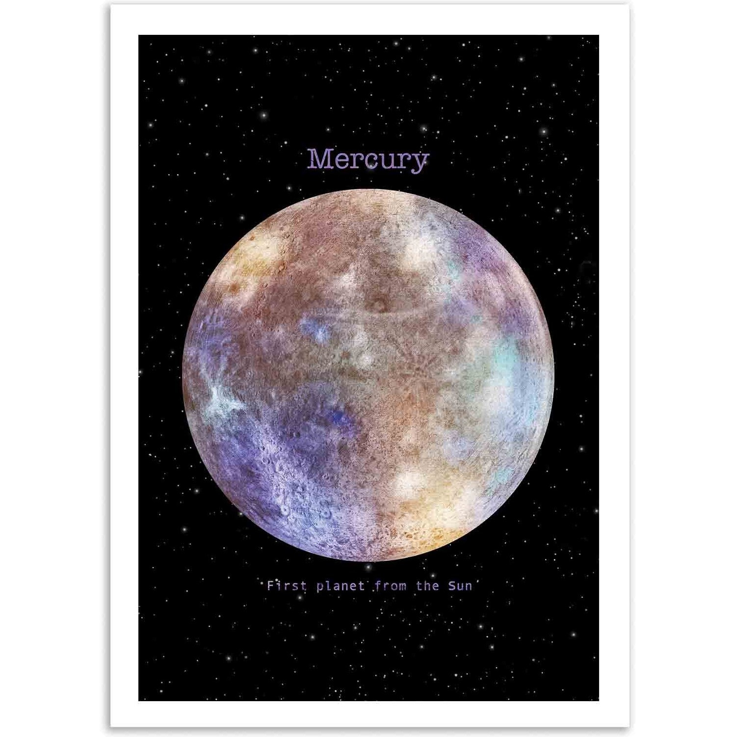 Affiche - Mercury - Terry Fan