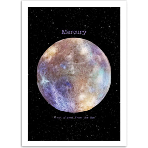 Affiche - Mercury - Terry Fan