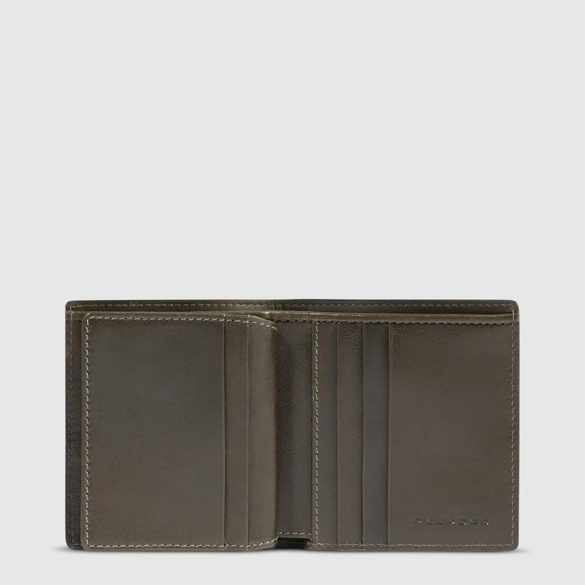 Piquadro Porta carte di credito in pelle schermato con protezione RFID