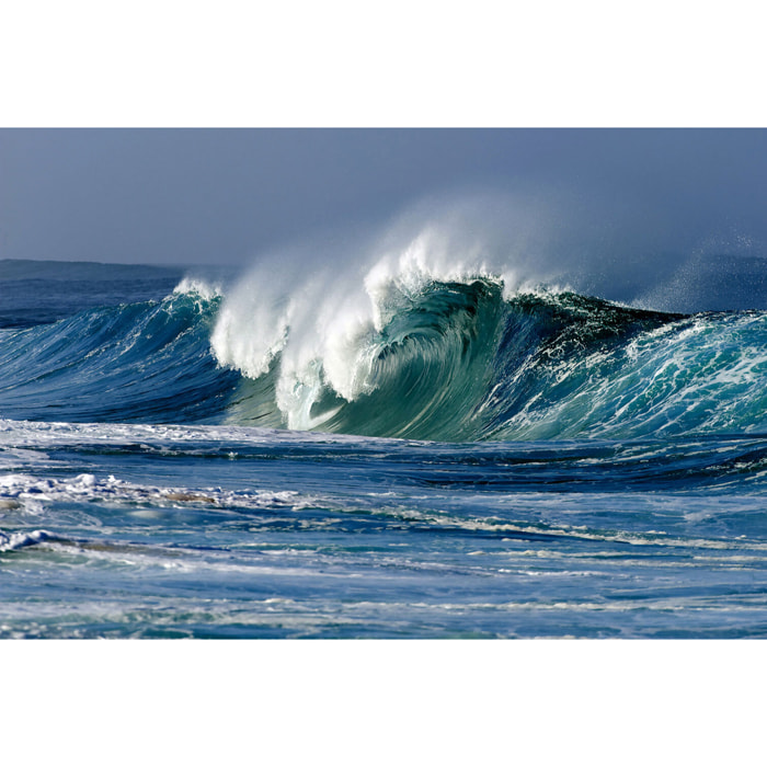 Tableau mer vague en mer  Toile imprimée