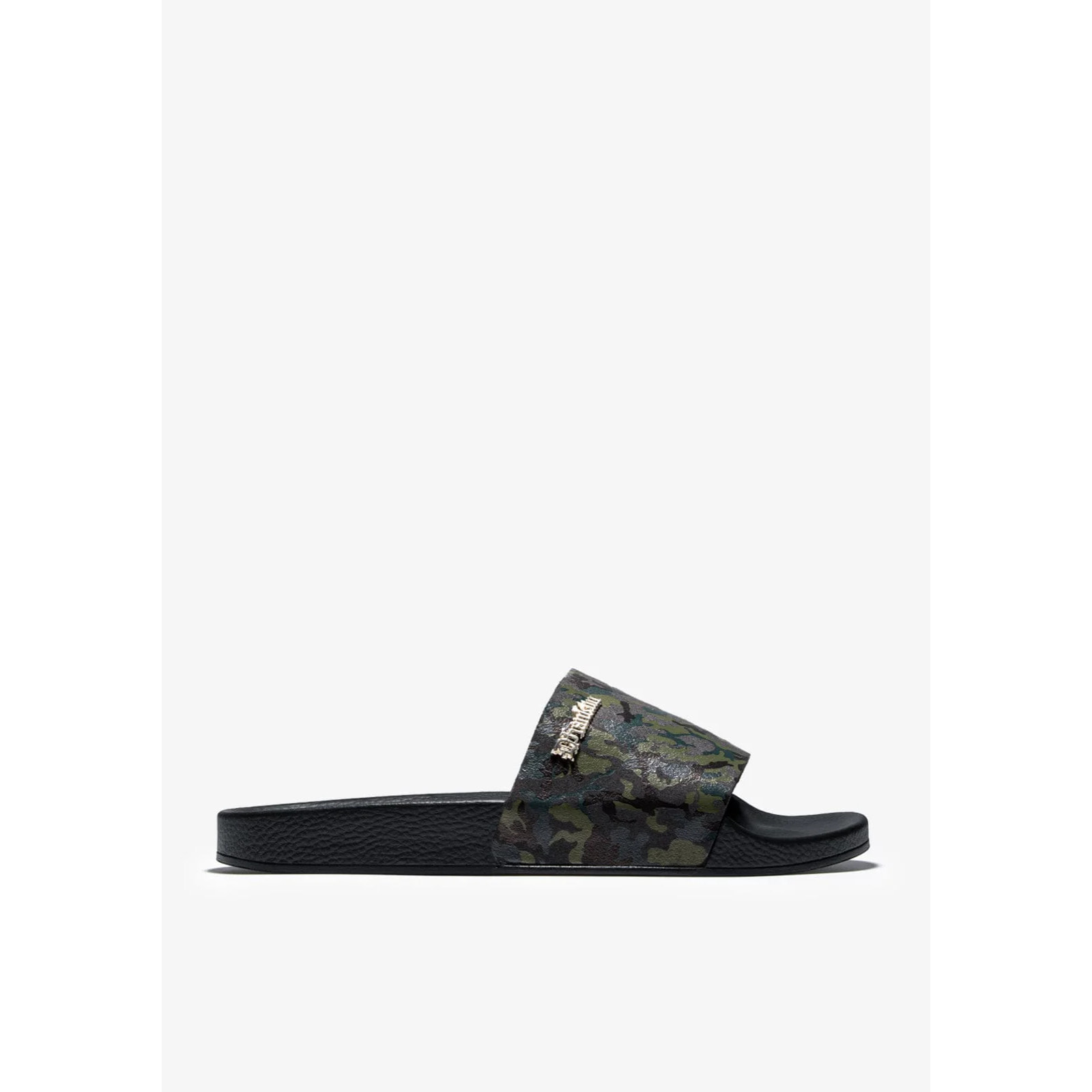 Sandalias Estilo Chancla Pala Slide Camo Khaki D.Franklin