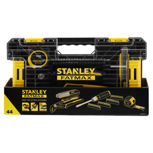 Coffret mixte Stakbox L FatMax - Jeu de 44 pièces STANLEY FMMT98106-1