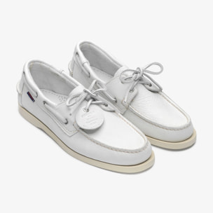 Sebago - Docksides Uomo Bianco - Portland Artisan Adirondak
